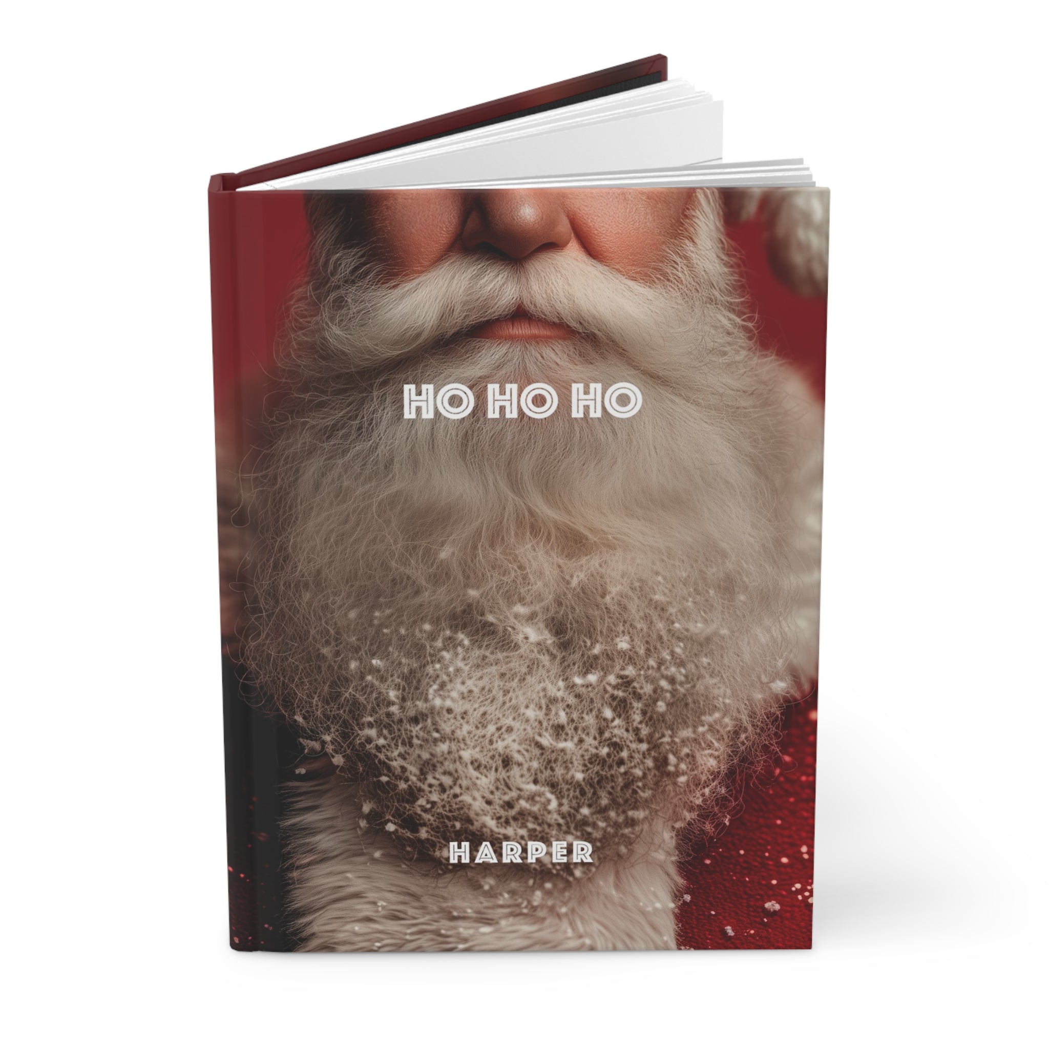Holiday Journal with Santa Beard