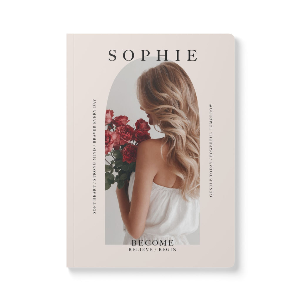 Peach Photo Journal Planner