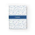 Blue Toile Personalized Journal