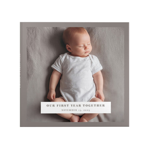 Baby Memory Book & Milestone Journal