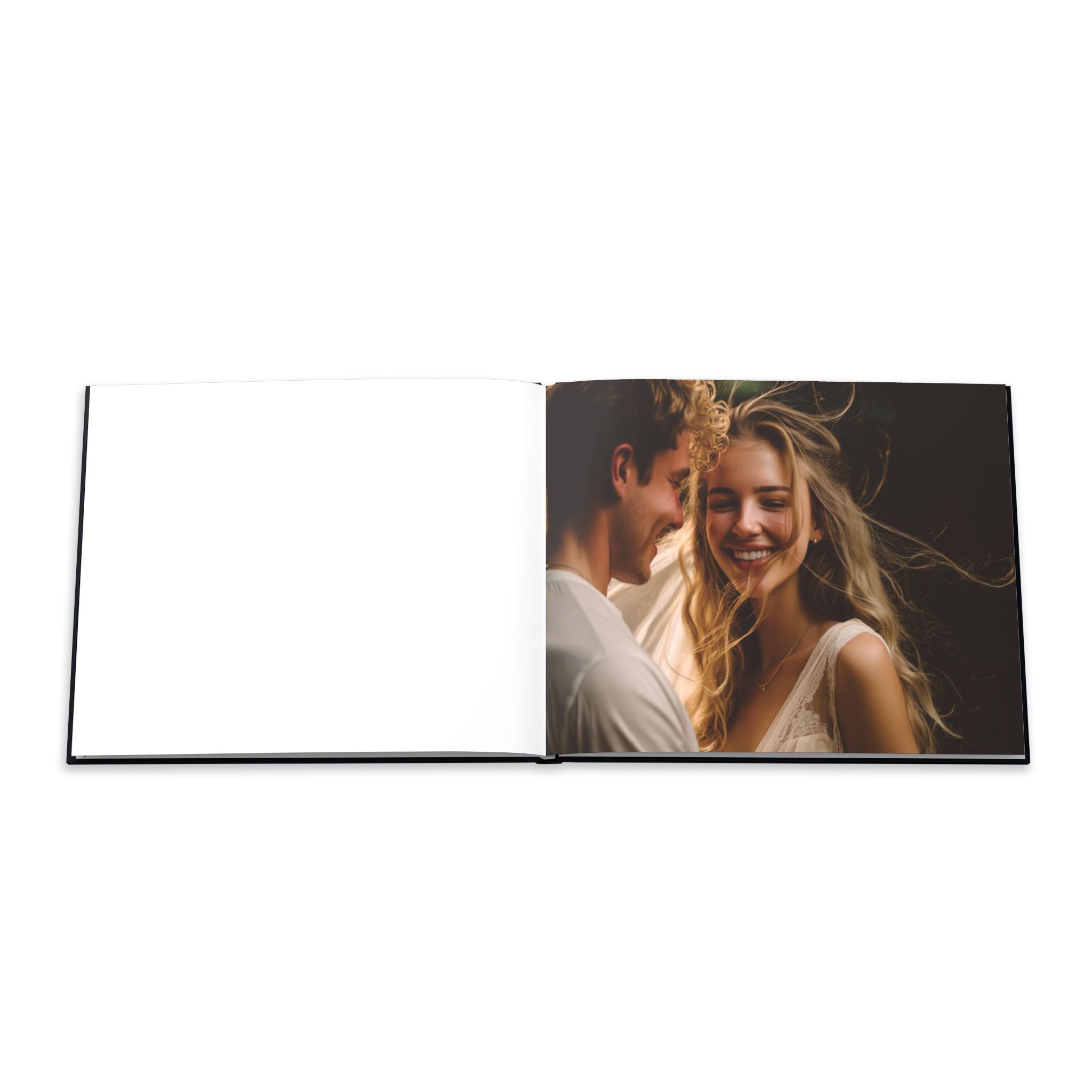 Graphite Wedding Photo Album