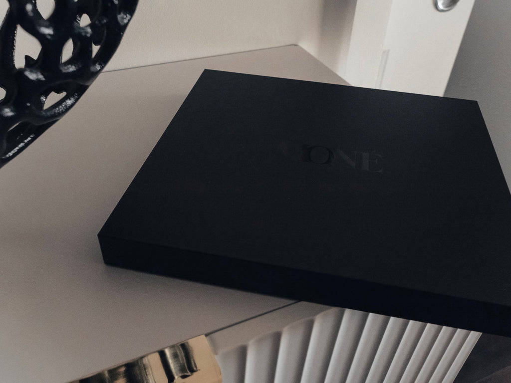 Black A5 Journal Gift Set with Gold & Silver Pen