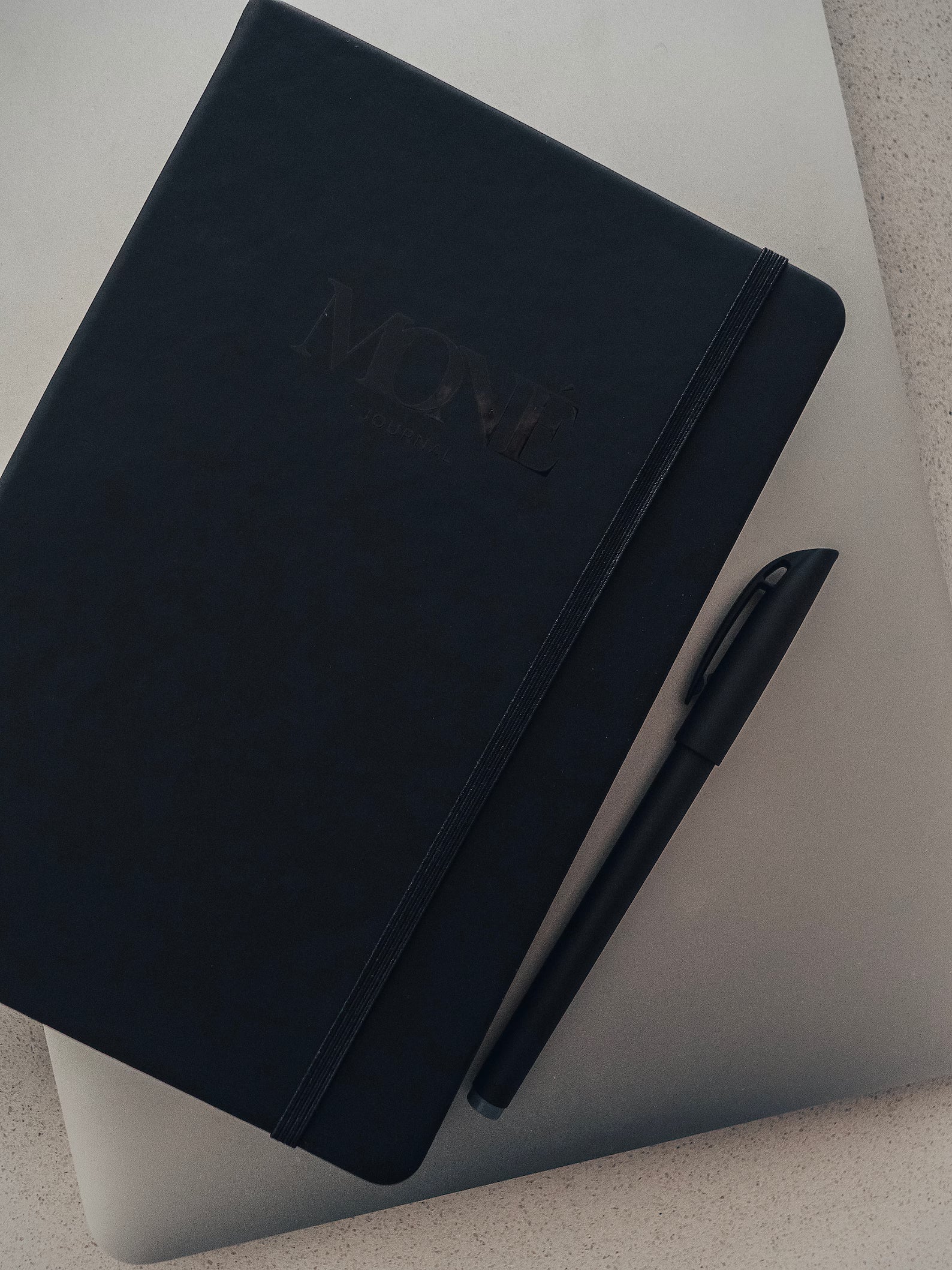 Black A5 Journal Gift Set with Gold & Silver Pen