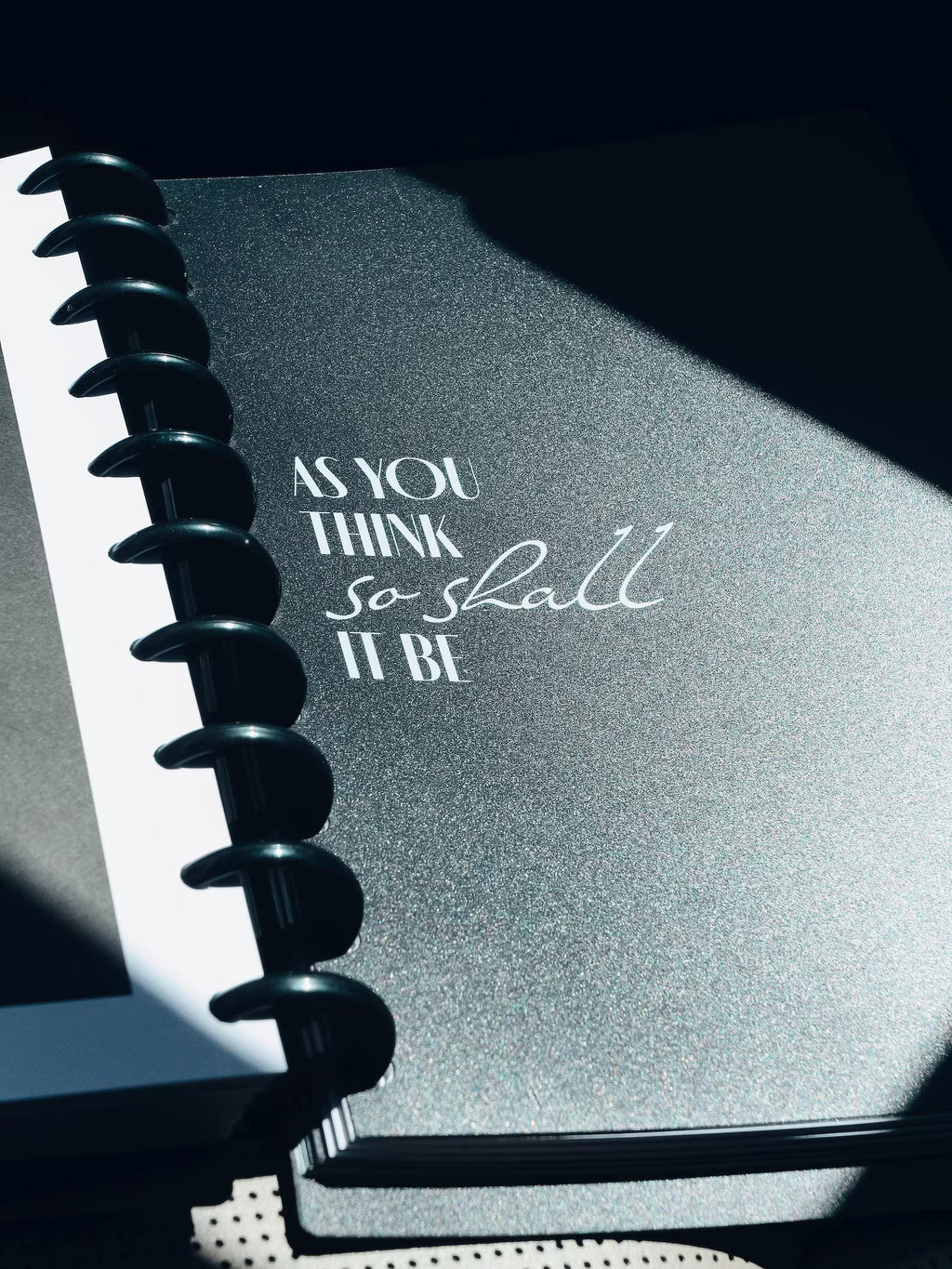 Personalized Disc Bound Planner with Gift Box: Weekly & Daily Goals