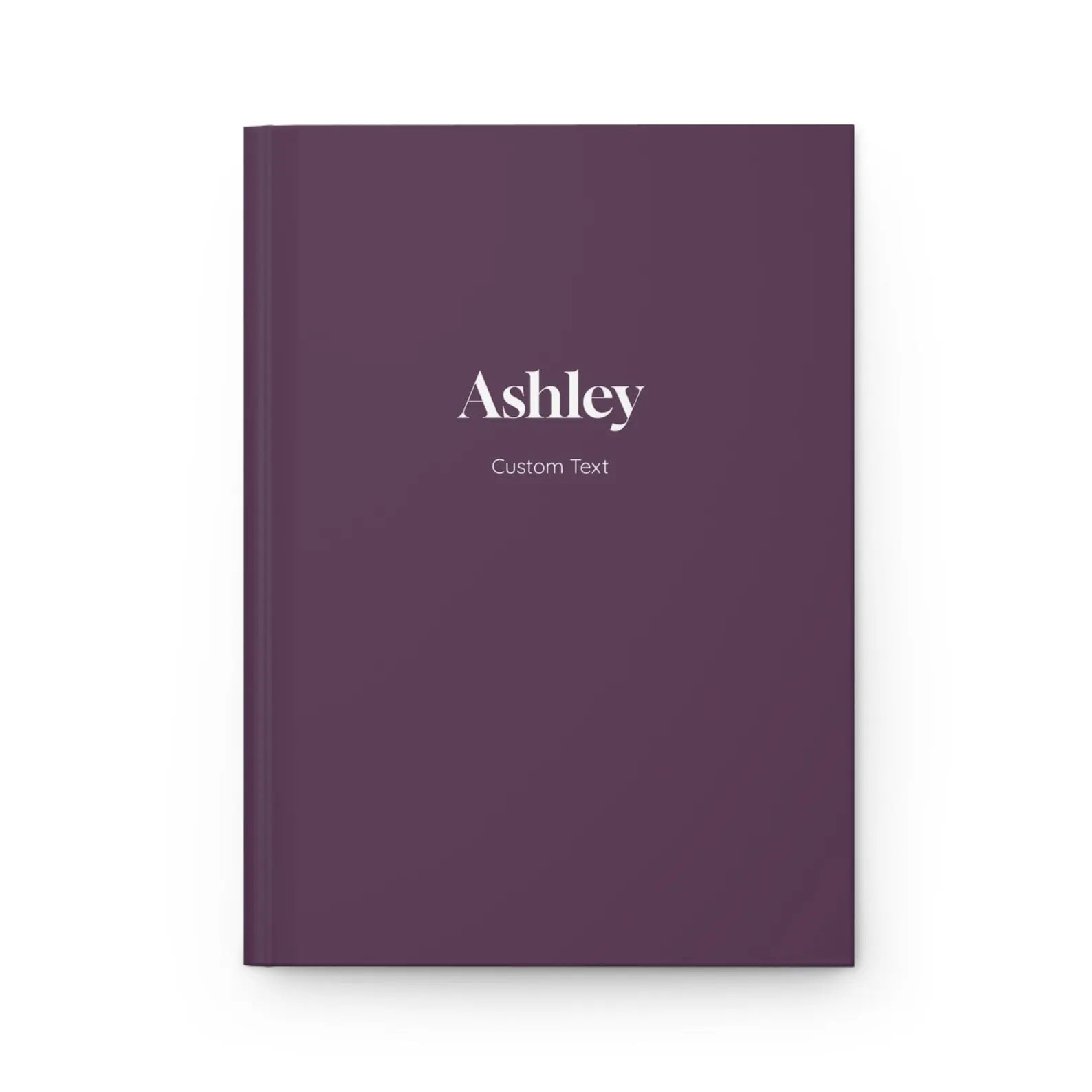 A5 Personalized Name Notebook