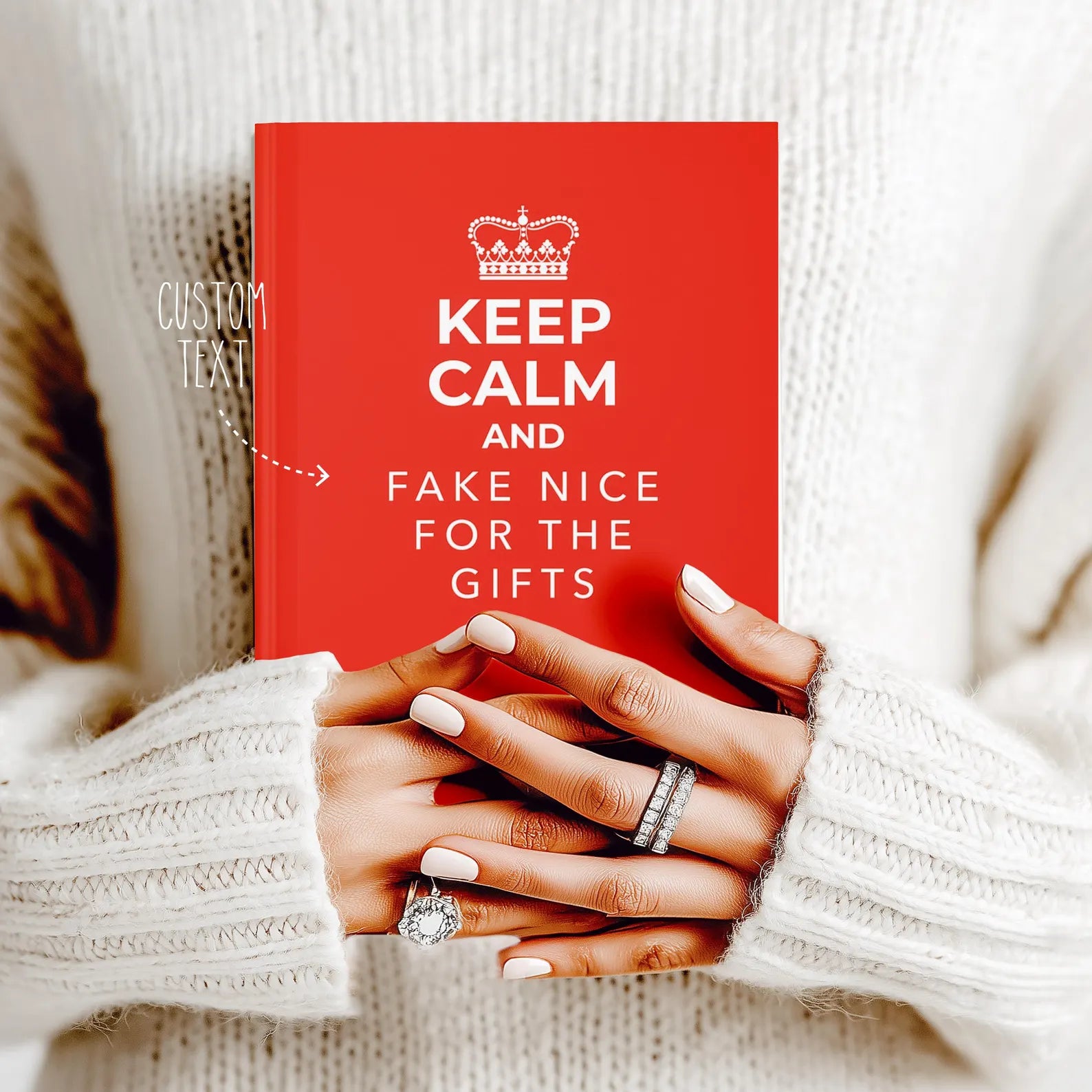 Keep calm and fake nice for the gifts