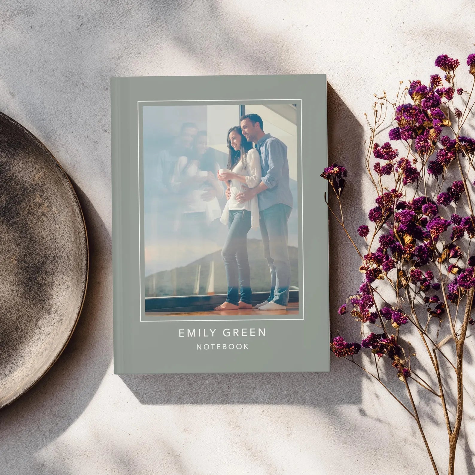 Personalized Photo Hardcover Journal