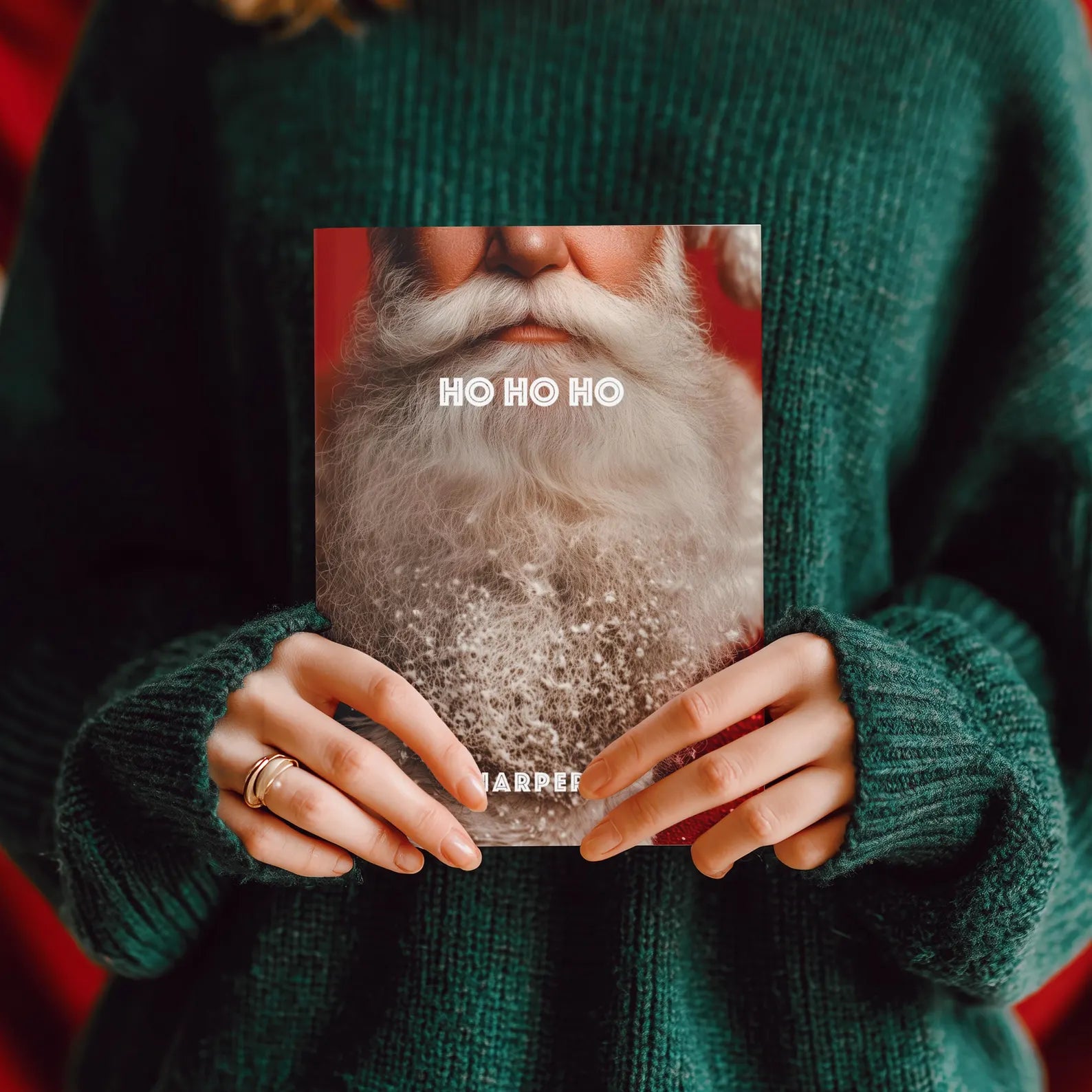 Holiday Journal with Santa Beard