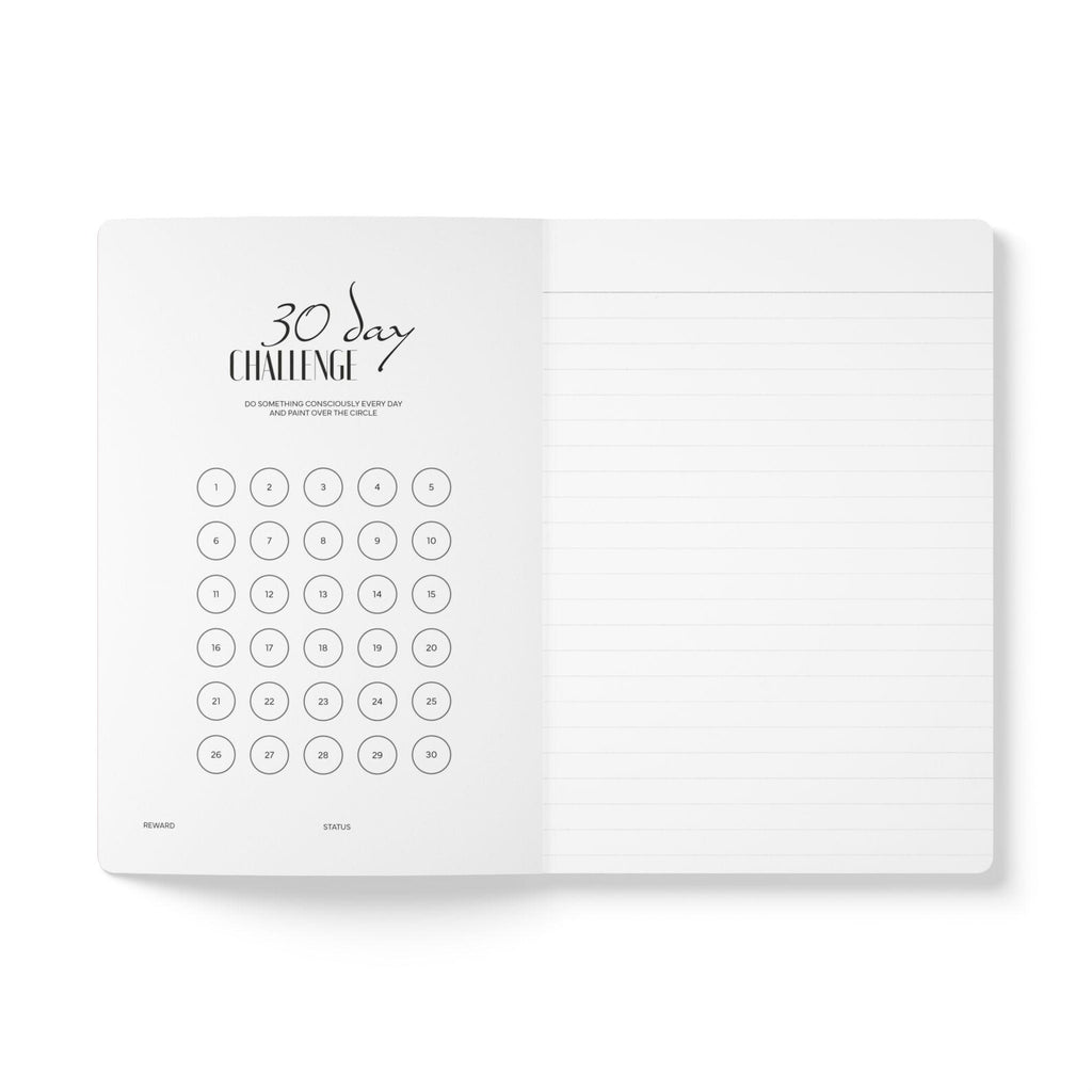 Striped Name Journal