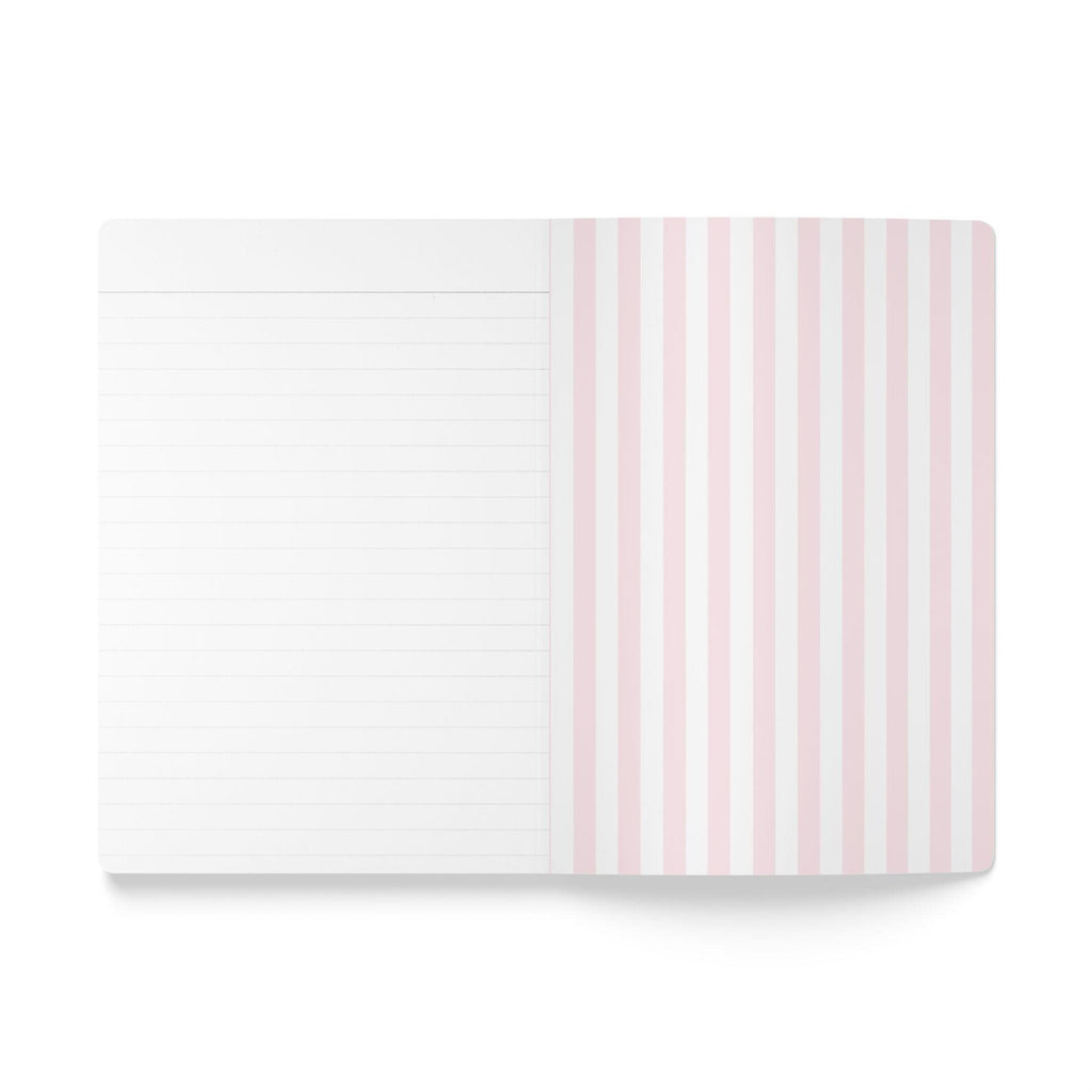Striped Name Journal