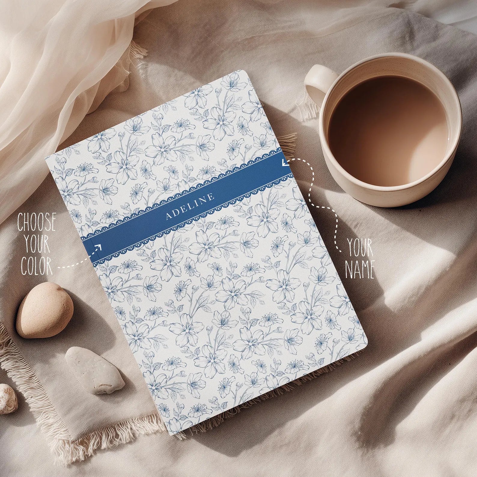 Blue Toile