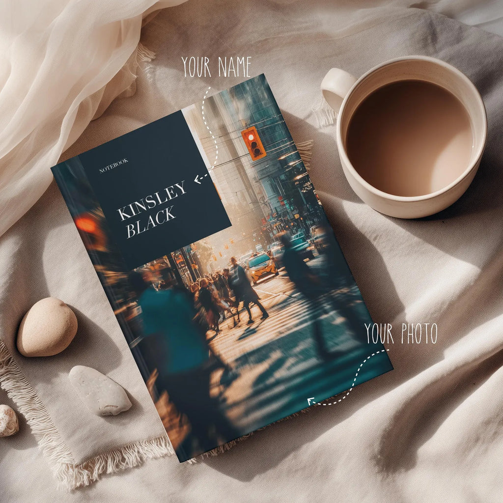 Blue Custom Photo Journal