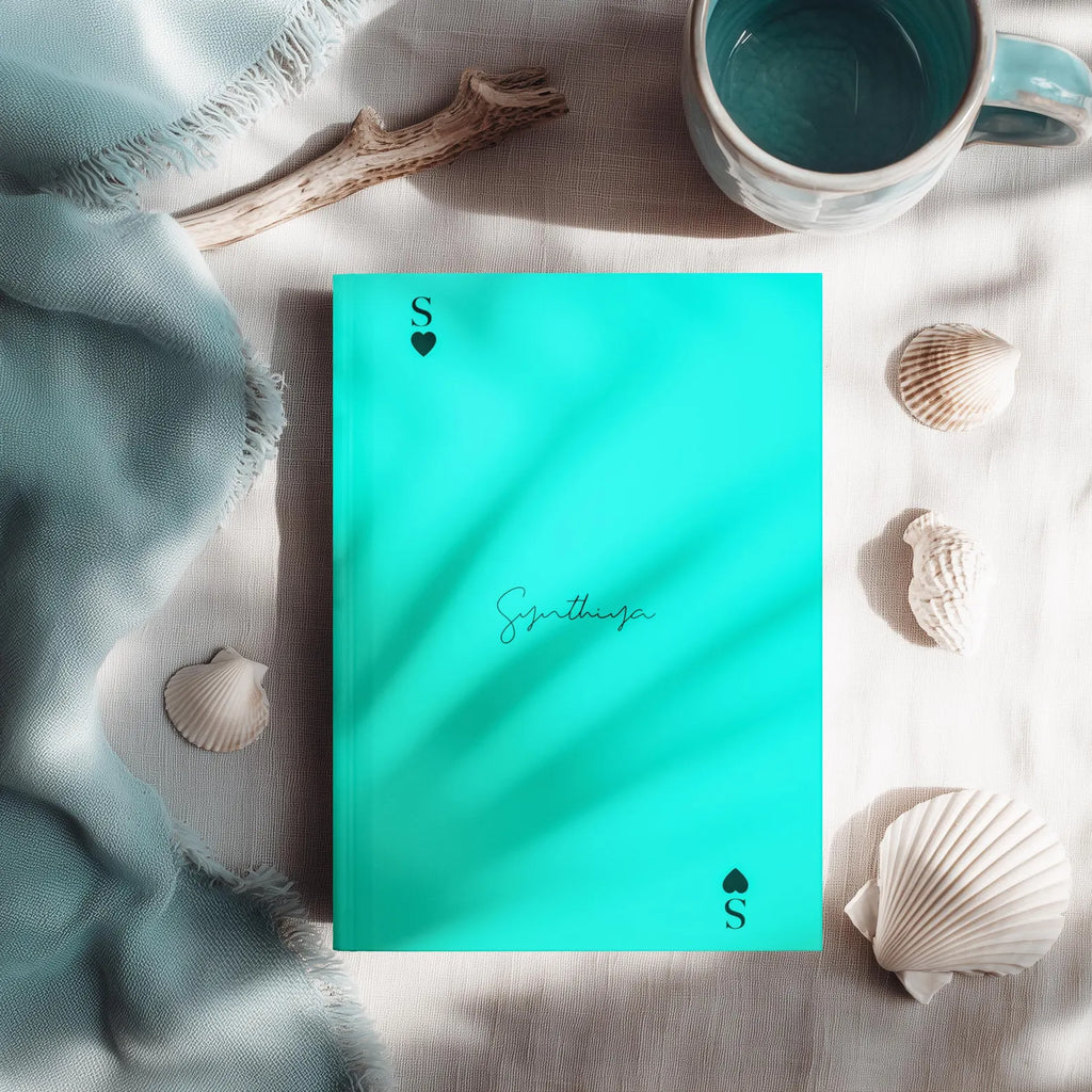 Blue A5 Writing Journal Hardcover