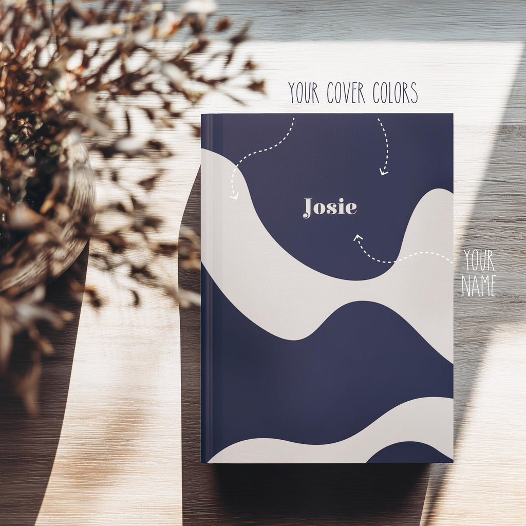 Curve Minimalist Luxury Notebook