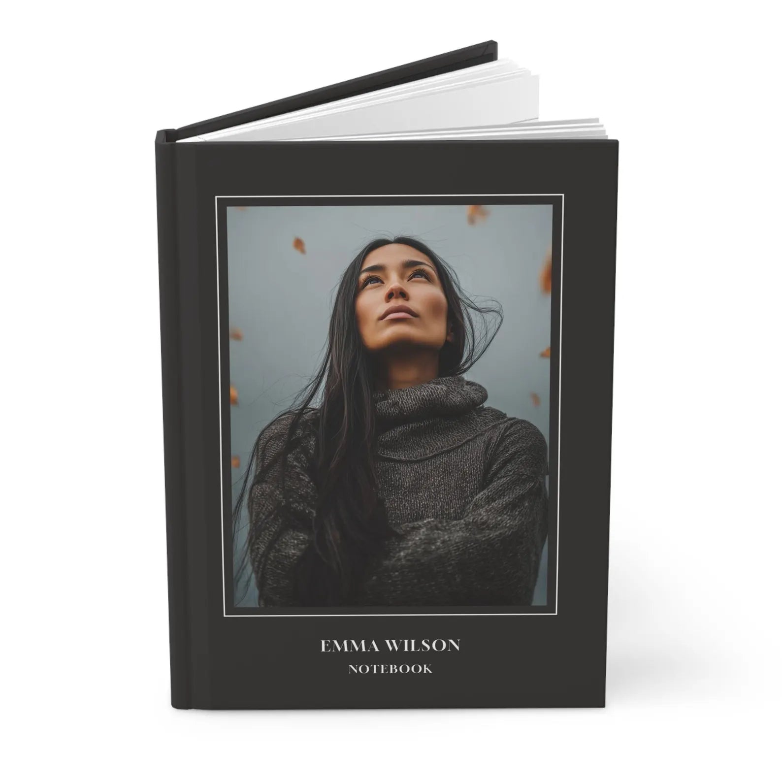 Custom Photo Journal Blue Cover