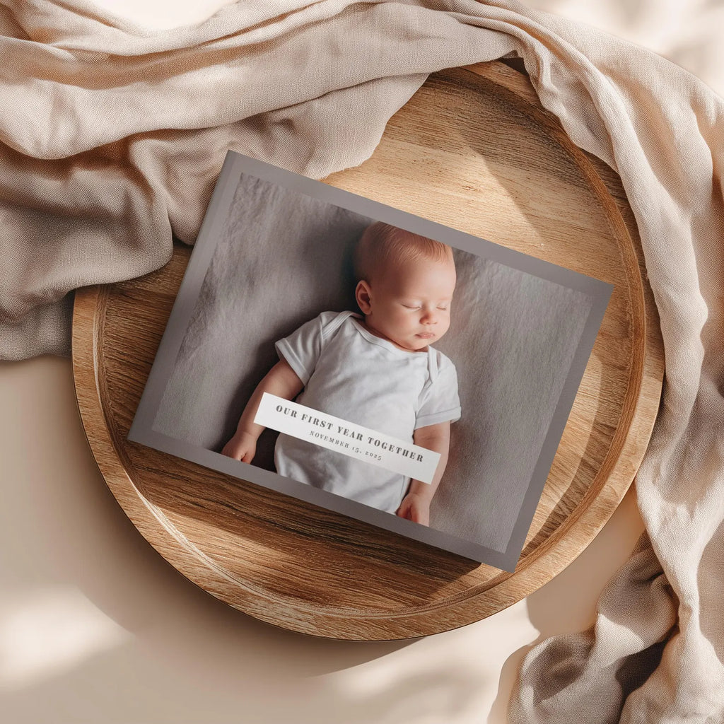 Baby Memory Book & Milestone Journal